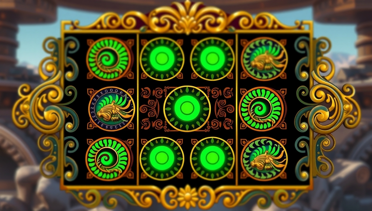 Golden Tiki Spin - Game interface